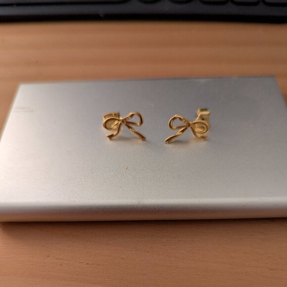 Madewell Bow Earrings - Picture 1 of 4